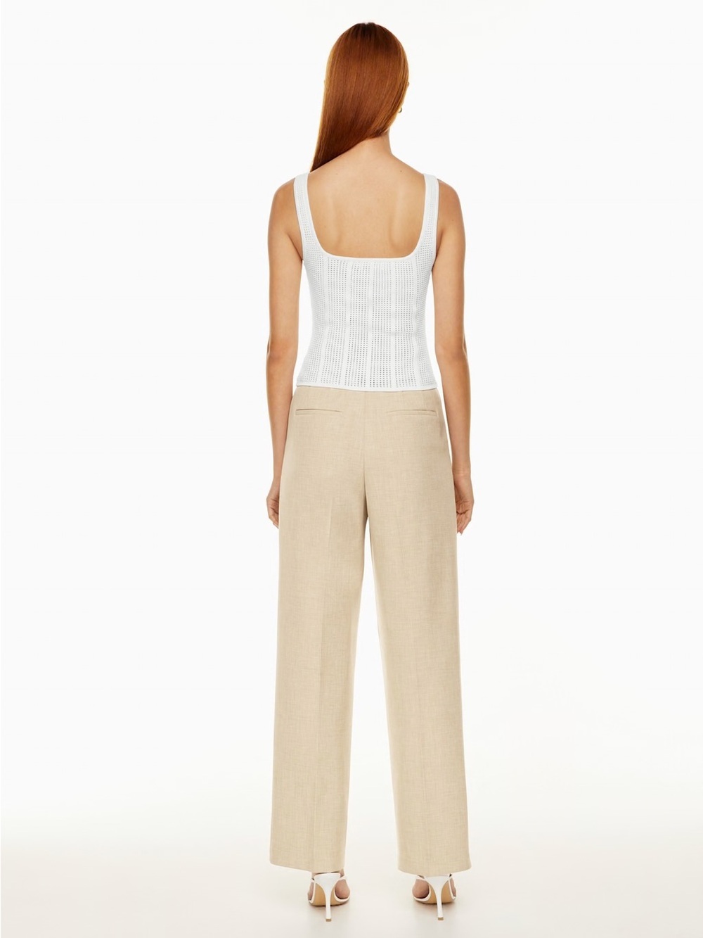 Aritzia Babaton Sculpt Knit Squareneck Tank - Picture 3 of 8
